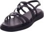 Vagabond Shoemakers Zwarte Leren Sandalen Connie 501 Black Dames - Thumbnail 3