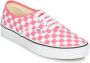 Vans Authentieke Geruite Roze Sneaker Pink Dames - Thumbnail 2