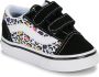 Vans Old Skool Leopard Glitter V-Animal Pop sneakers zwart multi Textiel 22.5 - Thumbnail 3