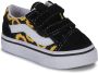 Vans TD Old Skool V SUNFLOWER BLACK YELLOW - Thumbnail 4