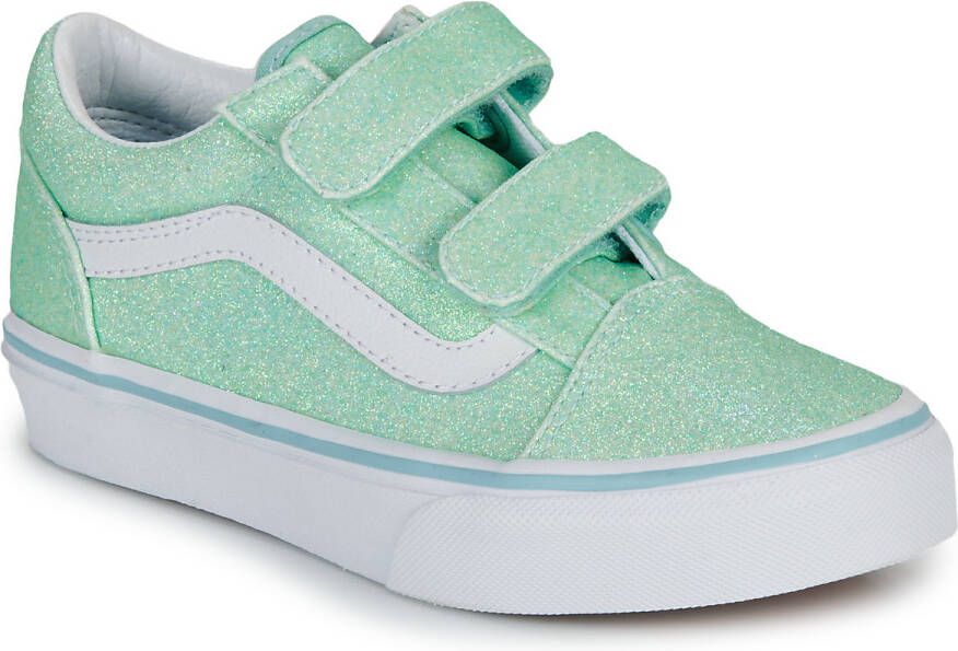 Vans Lage Sneakers UY Old Skool V GLITTER PASTEL BLUE