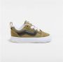 VANS Knu Skool sneakers olijfgroen zwart wit - Thumbnail 2