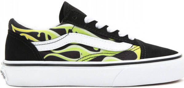 Vans Slime Flame Old Skool Sneakers zwart