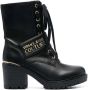 Versace Jeans Couture Logo Haklaarzen Upgrade Jouw Garderobe Black Dames - Thumbnail 2