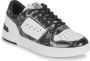 Versace Jeans Couture Zwart & Wit Sneakers met Gouden Details Black Heren - Thumbnail 2