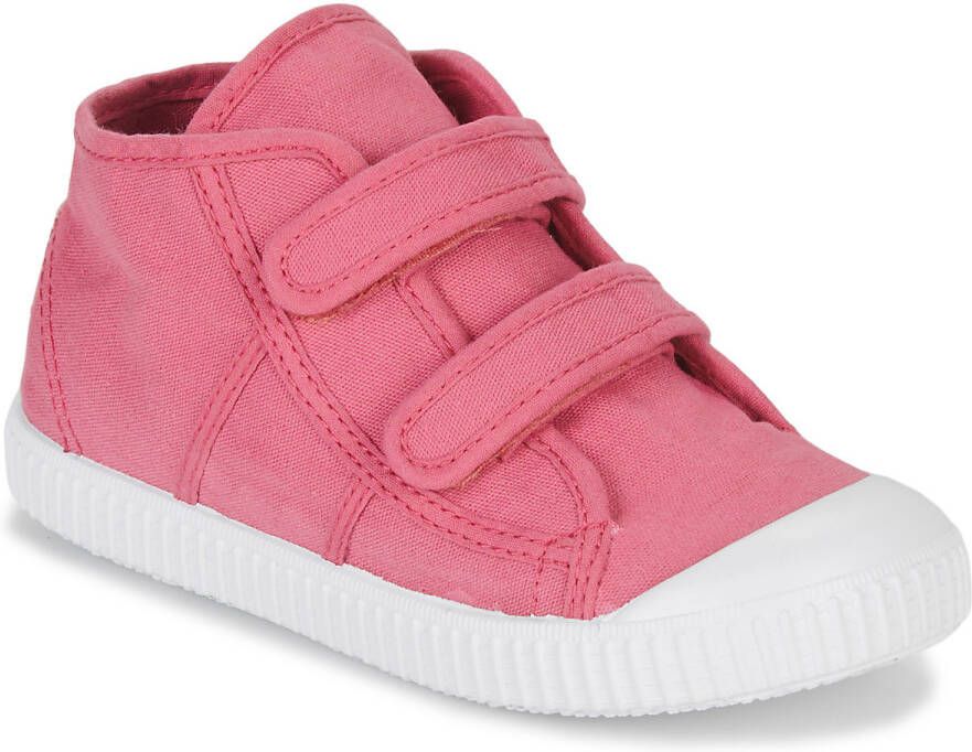 Victoria Hoge Sneakers BOTIN TIRAS LONA TINT