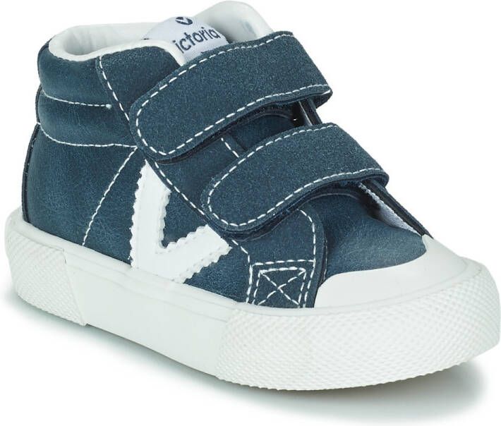 Victoria Hoge Sneakers TRIBU TIRAS EFECTO PIEL