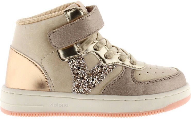 Victoria Lage Sneakers 1124123 Tiempo metalen enkellaarzen