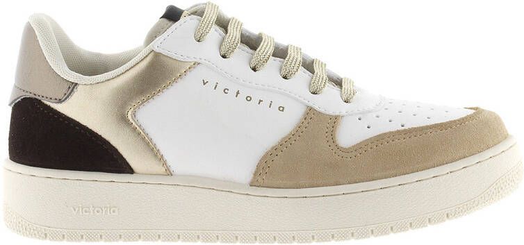 Victoria Lage Sneakers 1258256 Madrid suède en metaal