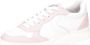 Voile blanche Faux leather sneakers Hybro 03 Woman White Dames - Thumbnail 2