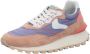 Voile blanche Suede and technical fabric sneakers Qwark Hype Woman Multicolor Dames - Thumbnail 2