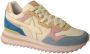 W6Yz Glamoureuze Multicolor Suède Sneakers Multicolor - Thumbnail 2