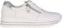 Waldläufer Brede Fit Lace-Zip Sneakers Wit White Dames - Thumbnail 2