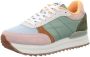 Woden Ronja Plateau Sneaker met Color-Blocked Details Multicolor Dames - Thumbnail 4