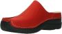 Wolky Comfortschoenen Seamy Slide donkerrood nubuck - Thumbnail 3