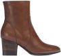 Wonders Klassieke Cowboy Stijl Enkellaars Brown Dames - Thumbnail 3