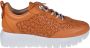 Wonders Oranje Leren Urban Sneakers Orange Dames - Thumbnail 3