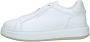 Woolrich Witte leren sneakers met uitneembare binnenzool White Heren - Thumbnail 3