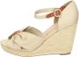 Wrangler Cross Sandalen in Textiel voor Vrouwen Beige Dames - Thumbnail 2