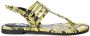 XTI Dames Flip Flops van Synthetisch Leer Yellow Dames - Thumbnail 3