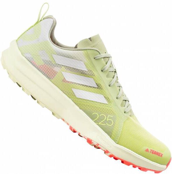 Adidas Terrex Speed Flow Trail Running Heren Schoenen Green Mesh Synthetisch 1 3