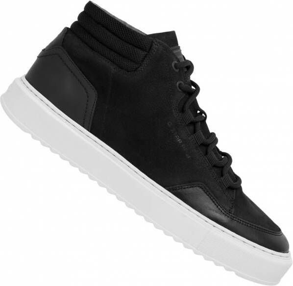 G-Star Raw RESISTOR Mid Basic Heren Sneakers 2142 008701 ZWART