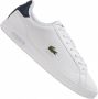 Lacoste Graduate Pro 222 Heren Sneakers Schoenen Leer Wit 744SMA0014042 - Thumbnail 2