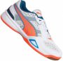 PUMA Agilio Sportschoenen Vrouwen wit oranje blauw - Thumbnail 2