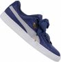 Puma Basket Heart Denim Dames Sneakers 363371-01 - Thumbnail 1