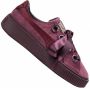 Puma Platform Kiss Velvet Dames Schoenen Purple Leer Foot Locker - Thumbnail 1