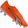 PUMA Ultra Play Gras Kunstgras Voetbalschoenen (MG) Oranje Wit Blauw - Thumbnail 4