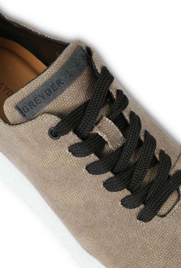 Greyder Lab Sneaker GL-212-22 Army Groen Groen