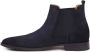 Suitable Chelsea Boot Suede Navy Heren Boots - Thumbnail 4