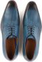 Suitable Herenschoen Leer Blauw Schoen cm Leer Heren Veterschoenen - Thumbnail 5