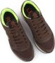 Sun68 Bruine Sneakers Leer Textiel Polyurethaan Regular Fit Multicolor Heren - Thumbnail 7