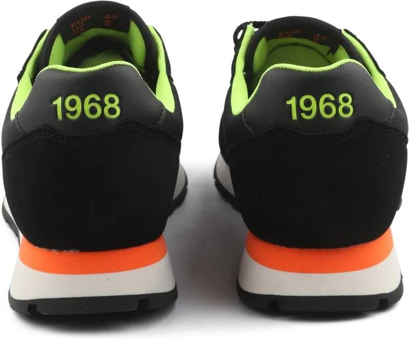 Sun68 Sneaker Tom Fluo Zwart