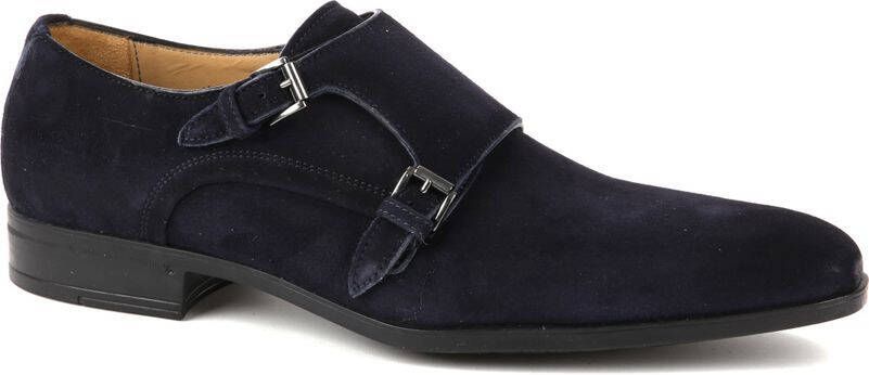 Giorgio Amalfi Schoen Monk Strap Navy