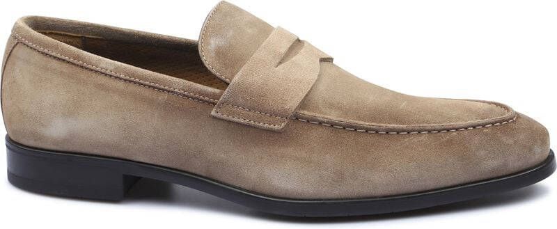 Giorgio Relight Mocassins Suede Lichtbeige