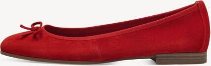 TAMARIS Ballerina rood 42