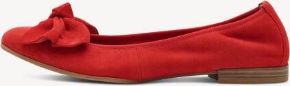 TAMARIS Ballerina rood 42