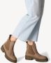 Tamaris dames chelsea boot leren laarzen enkellaars vrouwen leer M2590243 bruin - Thumbnail 5