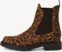 Tamaris dames chelsea boot leren laarzen enkellaars dames luipaard M2542741 - Thumbnail 2