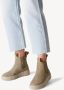 Tamaris dames chelsea boot leren laarzen enkellaars vrouwen leer M25403 Salie - Thumbnail 2