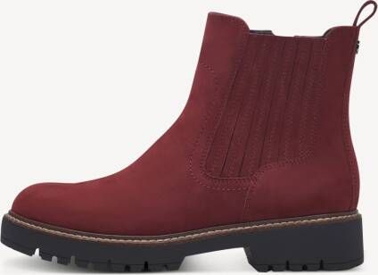 TAMARIS Chelseaboot rood 42