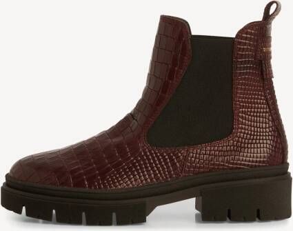 TAMARIS Chelseaboot rood 42