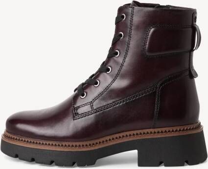 Tamaris Leren boots met treklus