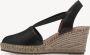 Tamaris Dames Espadrilles 1-29624-42 001 - Thumbnail 2