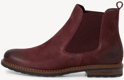 TAMARIS Chelseaboot rood 40