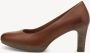 Tamaris leren dames pumps cognac - Thumbnail 3