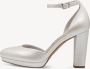 Tamaris Elegante Witte Parel Deel-Open Pumps White Dames - Thumbnail 3